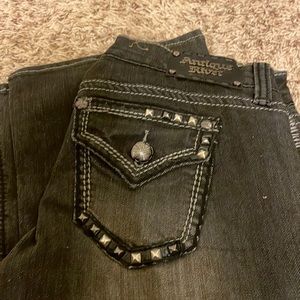 Antique Rivet Jeans (NWOT)